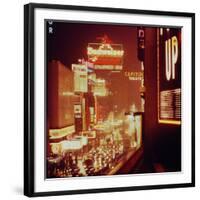 Times Square Lights-Andreas Feininger-Framed Photographic Print