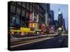 Times Square, Looking North, Dusk, NYC-Barry Winiker-Stretched Canvas