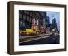 Times Square, Looking North, Dusk, NYC-Barry Winiker-Framed Photographic Print