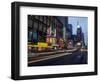 Times Square, Looking North, Dusk, NYC-Barry Winiker-Framed Photographic Print