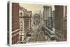 Times Square, Looking North, New York City-null-Stretched Canvas