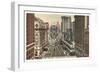 Times Square, Looking North, New York City-null-Framed Premium Giclee Print