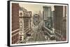 Times Square, Looking North, New York City-null-Framed Stretched Canvas