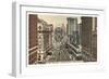 Times Square, Looking North, New York City-null-Framed Art Print