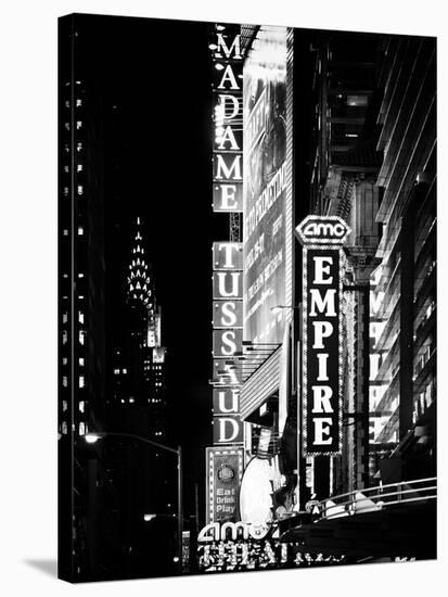 Times Square, Madame Tussaud and Empire AMC Views, Manhattan, New York-Philippe Hugonnard-Stretched Canvas