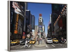 Times Square, Manhattan, New York City, New York, USA-Amanda Hall-Framed Photographic Print