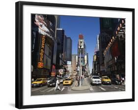 Times Square, Manhattan, New York City, New York, USA-Amanda Hall-Framed Photographic Print