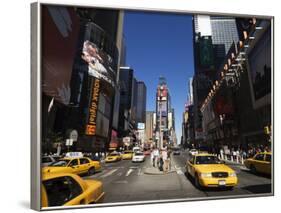 Times Square, Manhattan, New York City, New York, USA-Amanda Hall-Framed Photographic Print