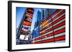 Times Square, Manhattan, New York City, New York, USA-Jon Arnold-Framed Photographic Print