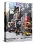 Times Square, Midtown, Manhattan-Amanda Hall-Stretched Canvas