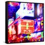 Times Square Neon, New York-Tosh-Framed Stretched Canvas