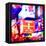 Times Square Neon, New York-Tosh-Framed Stretched Canvas