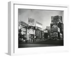 Times Square, New York, c. 1945-Brett Weston-Framed Premium Photographic Print