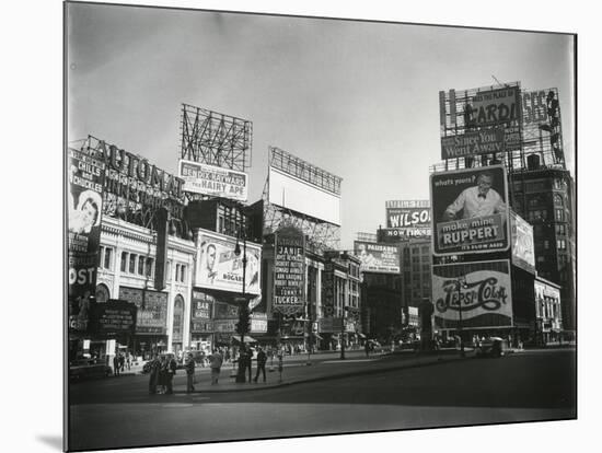 Times Square, New York, c. 1945-Brett Weston-Mounted Photographic Print