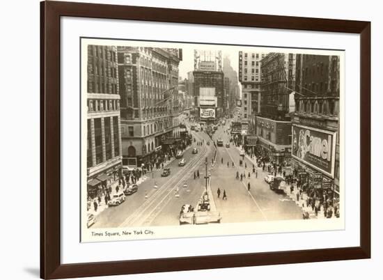 Times Square, New York City, Photo-null-Framed Art Print