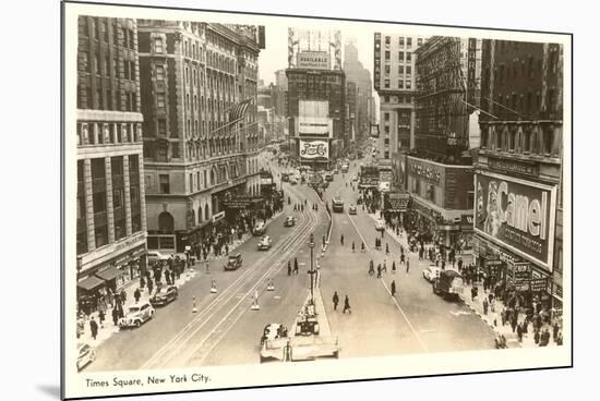 Times Square, New York City, Photo-null-Mounted Premium Giclee Print