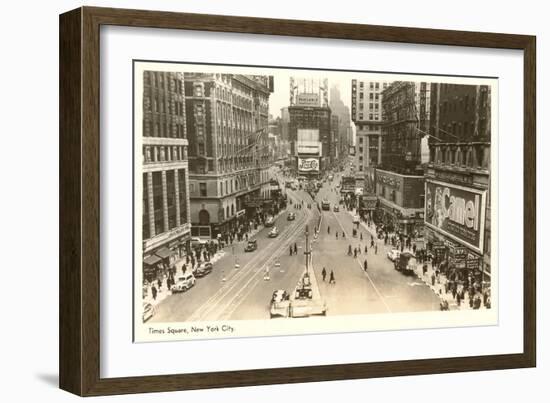 Times Square, New York City, Photo-null-Framed Art Print