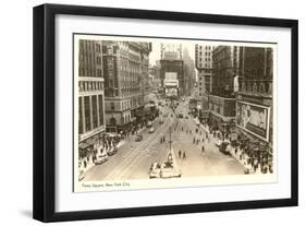 Times Square, New York City, Photo-null-Framed Art Print