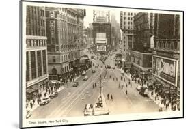 Times Square, New York City, Photo-null-Mounted Art Print