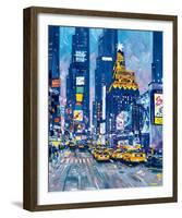 Times Square, New York City-Roy Avis-Framed Art Print