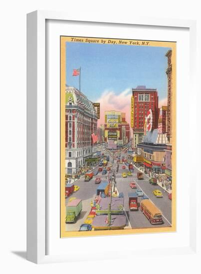 Times Square, New York City-null-Framed Art Print