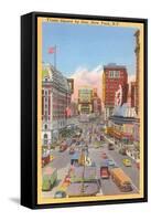 Times Square, New York City-null-Framed Stretched Canvas