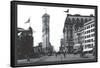 Times Square, New York City-William Henry Jackson-Framed Stretched Canvas