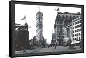 Times Square, New York City-William Henry Jackson-Framed Stretched Canvas