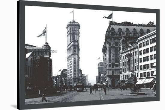 Times Square, New York City-William Henry Jackson-Stretched Canvas