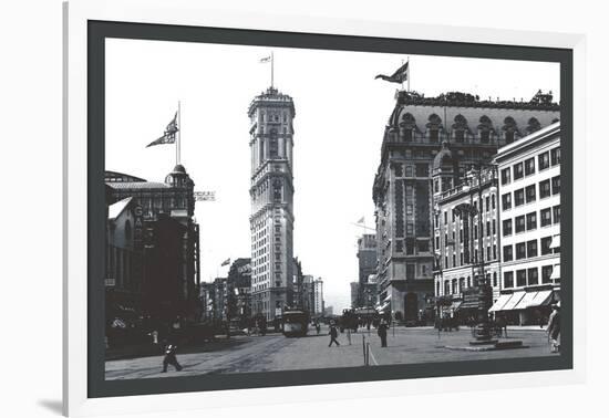 Times Square, New York City-William Henry Jackson-Framed Photo