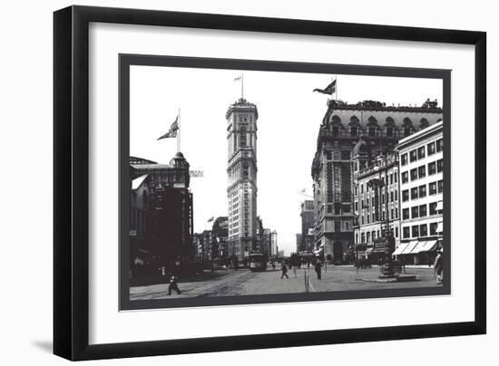 Times Square, New York City-William Henry Jackson-Framed Art Print