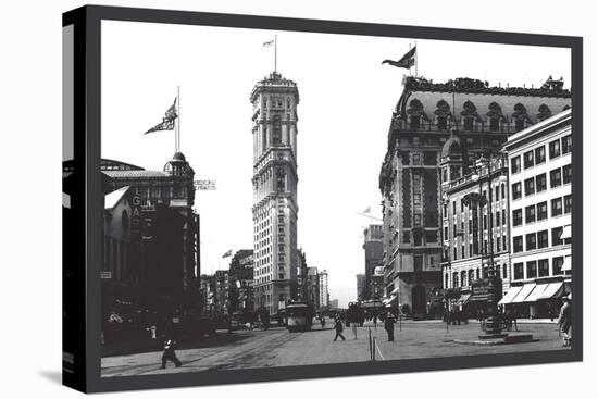 Times Square, New York City-William Henry Jackson-Stretched Canvas