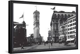 Times Square, New York City-William Henry Jackson-Framed Stretched Canvas