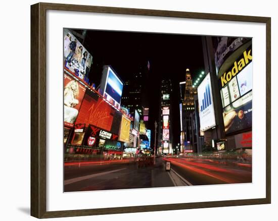 Times Square, New York, New York State, USA-Yadid Levy-Framed Photographic Print