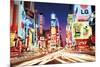 Times Square- New York-null-Mounted Poster