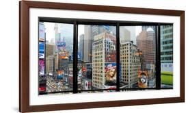 Times Square, New York-Torsten Hoffman-Framed Art Print