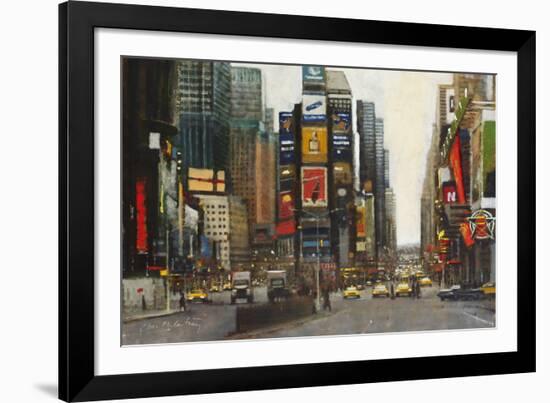 Times Square, New York-Clive McCartney-Framed Giclee Print