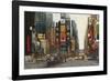 Times Square, New York-Clive McCartney-Framed Giclee Print
