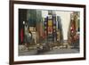 Times Square, New York-Clive McCartney-Framed Giclee Print