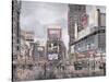 Times Square: New York-Stanton Manolakas-Stretched Canvas