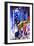 Times Square Night - In the Style of Oil Painting-Philippe Hugonnard-Framed Giclee Print