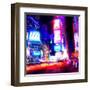 Times Square Night, New York-Tosh-Framed Art Print