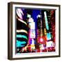 Times Square Night, New York-Tosh-Framed Art Print