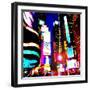 Times Square Night, New York-Tosh-Framed Art Print