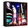 Times Square Night, New York-Tosh-Framed Stretched Canvas