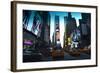 Times Square, NYC-Anthony Butera-Framed Giclee Print