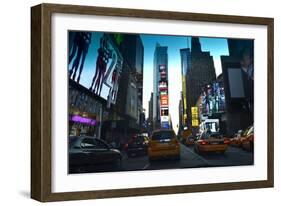 Times Square, NYC-Anthony Butera-Framed Giclee Print