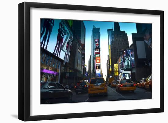 Times Square, NYC-Anthony Butera-Framed Giclee Print