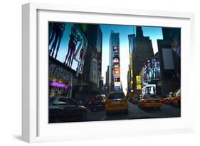 Times Square, NYC-Anthony Butera-Framed Giclee Print