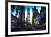 Times Square, NYC-Anthony Butera-Framed Giclee Print